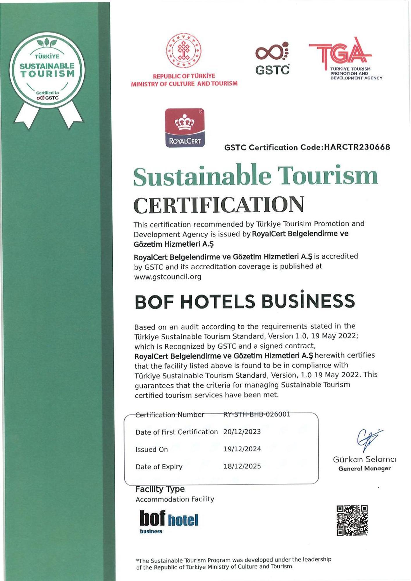Bof Hotels Business اسطنبول المظهر الخارجي الصورة
